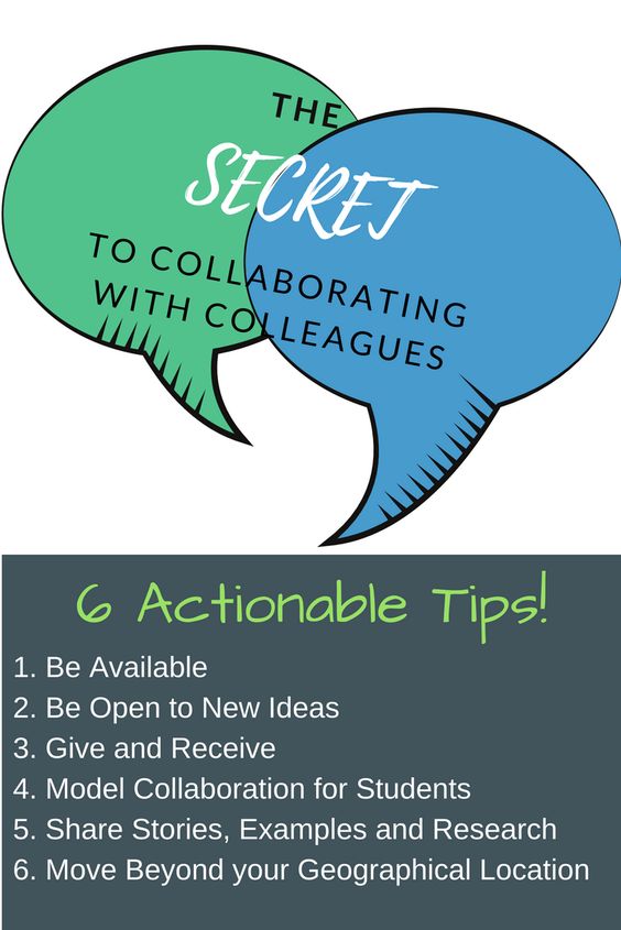 working relationships with colleagues